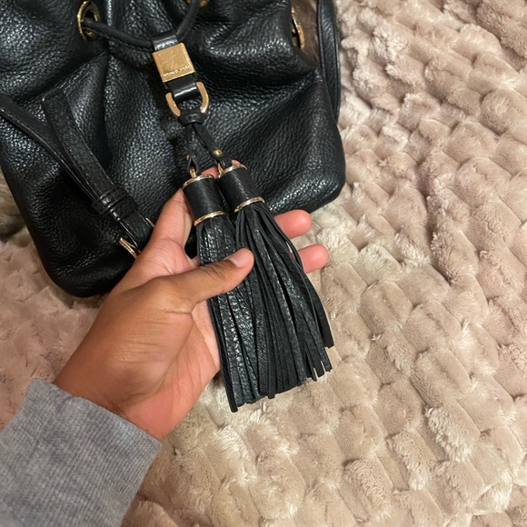 Michael Kors Black Crossbody Bag with Tassel - Picture 5 of 5